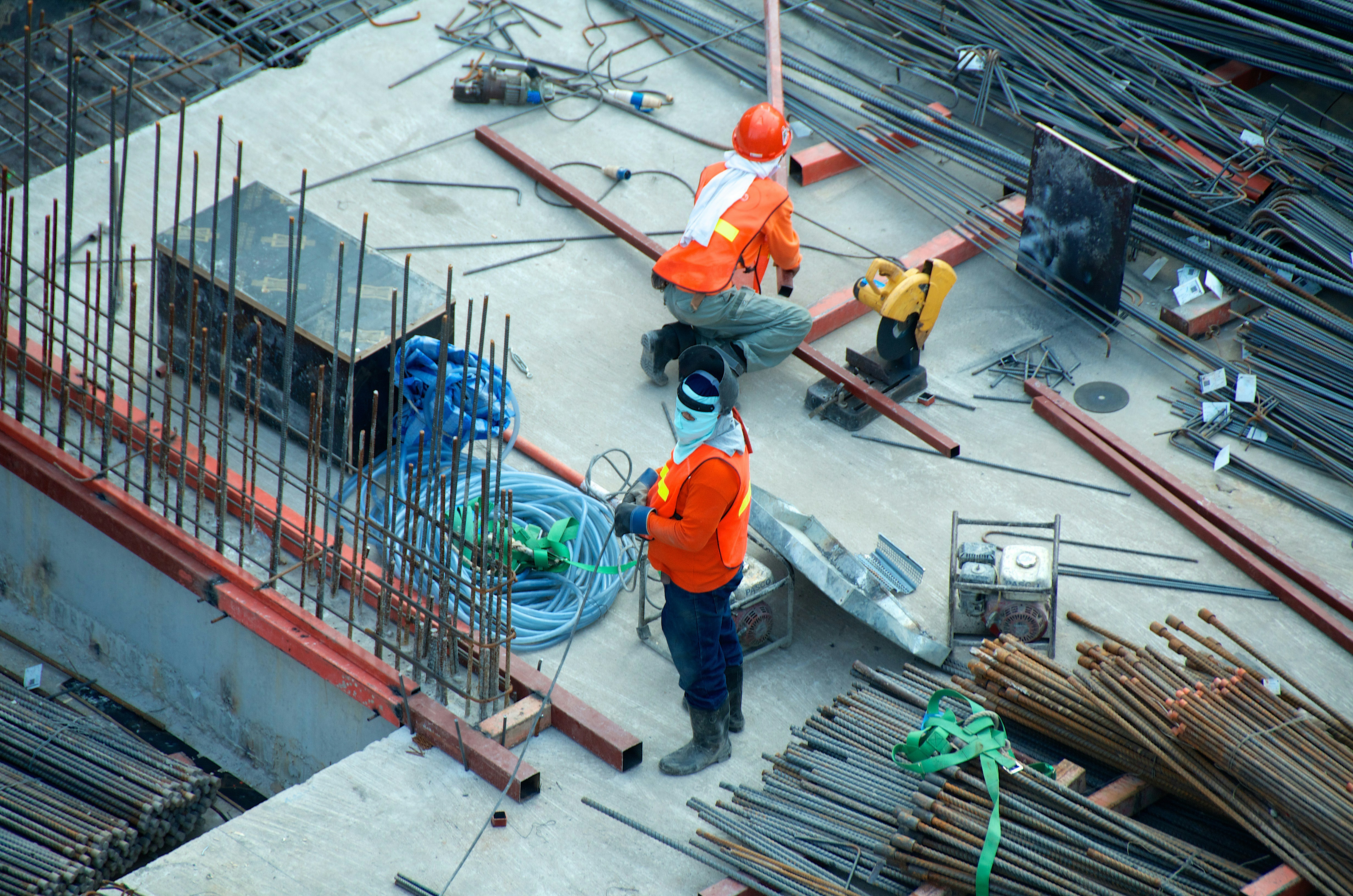 Construction and maintenance project site